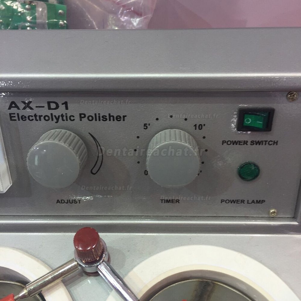 AIXIN® AX-D1 polisseuse électrolytique dentaire / machine de polissage électrolytique